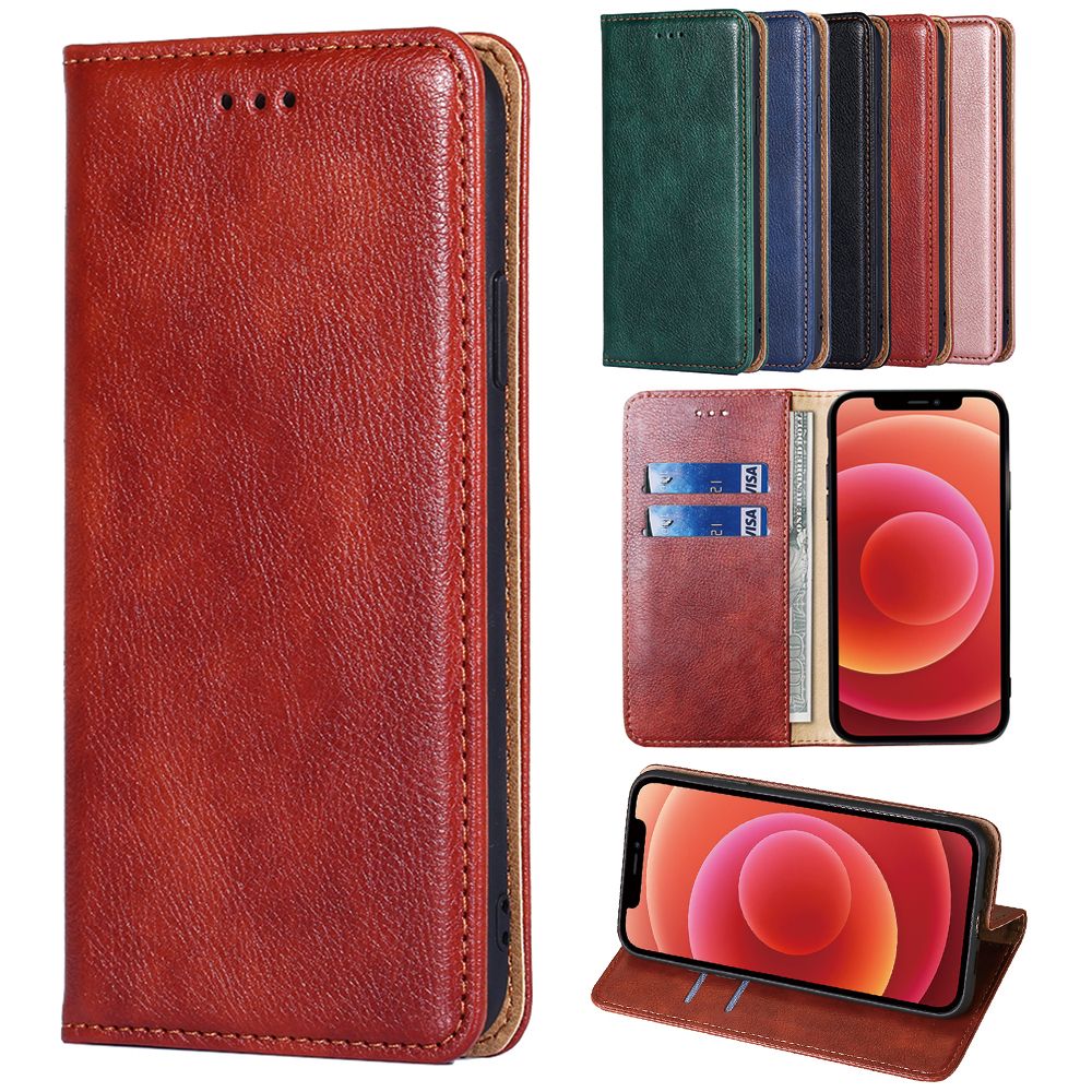 For Realme Narzo 30 5G Phone Case Luxury Retro Wallet Case With Credit Card Slots Stand Magnetic Leather Flip Cover