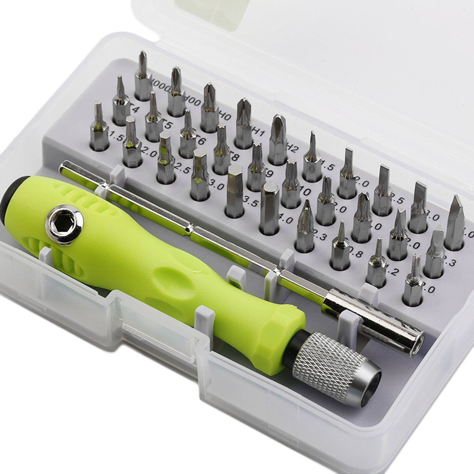 A 32 In 1 Multipurpose Precision Screwdriver Disassemble Electronic Repair Tool