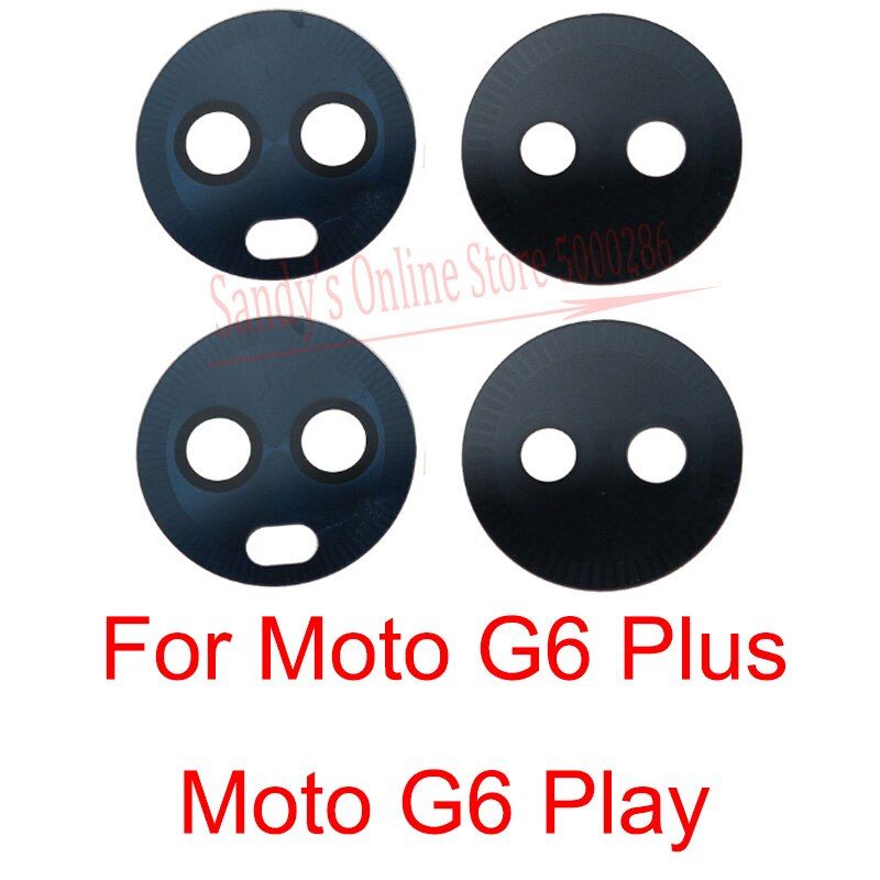 30 PCS Rear Camera Glass Lens Cover For Motorola Moto G6 Plus / G6 Play Back Main Big Camera Lens Glass For Moto G6 Play