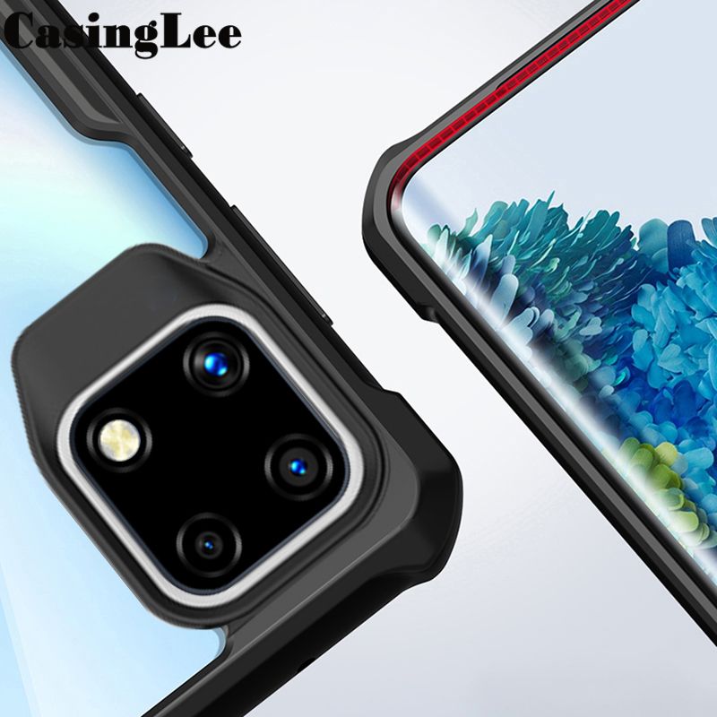 Protect Cover For Realme C21 Case Hard Clear Transparent Shockproof Car Magnetic Holder Ring Back Cover RealmeC21 Phone Cases For girls and Boys