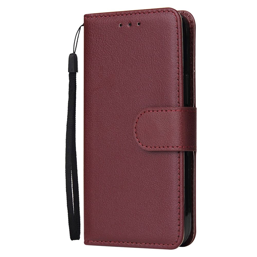 Flip Wallet Case PU Leather With Card Slots Classic Style For iPhone 13 12 11 Pro Max XS Max XR X 8 7 6 6S Plus 5 5S SE2022