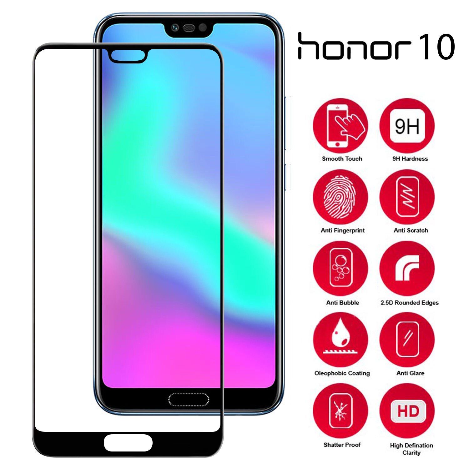 Huawei Honor 10 Screen Protector 5D/6D/9D/11D/13D/21D
