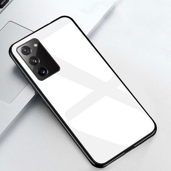 Samsung S20 FE -HONG KONG Design Tempered Glass Protector Casing Glass Back Phone Cover