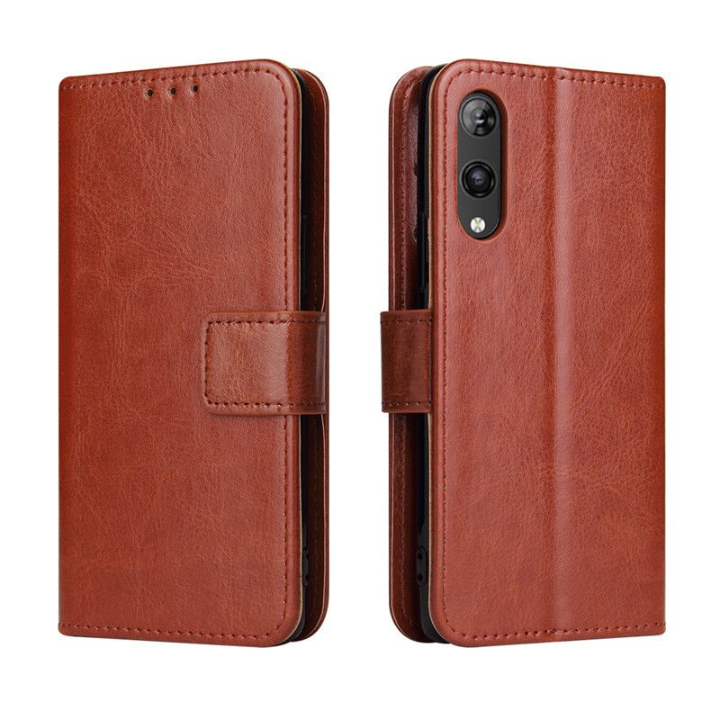 Holster Flip Stand Wallet Crazy Horse PU Leather Case For Rakuten Hand Cover