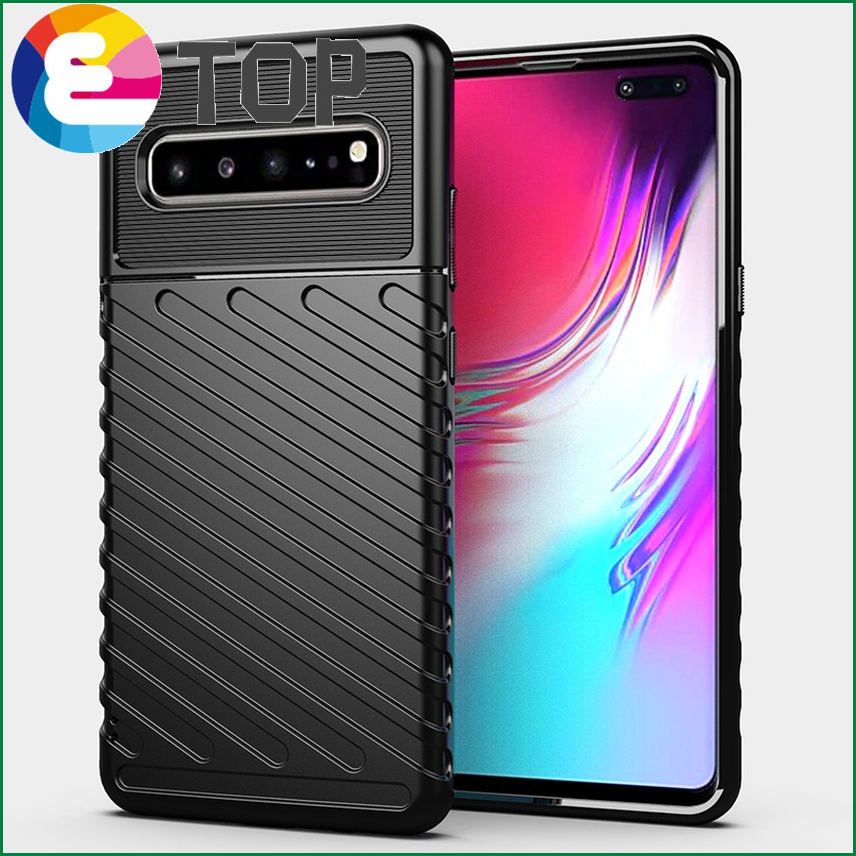 【ETOP】Silicone Case For Samsung S10e S10 5G Rugged Shield  Protect Coque Cover For Samsung S10 Plus Phone Case S10Lite