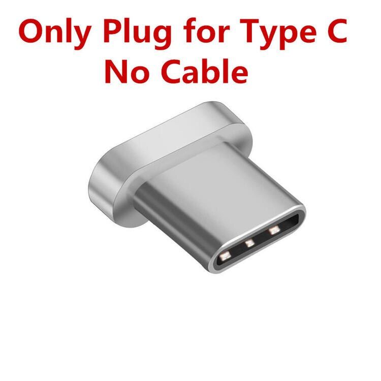 1/2m 90 Degree 3A Magnetic USB Type C Micro USB Fast Data Sync Charging Charger Cable L Type Mobile Phone Cord For iPhone Samsun