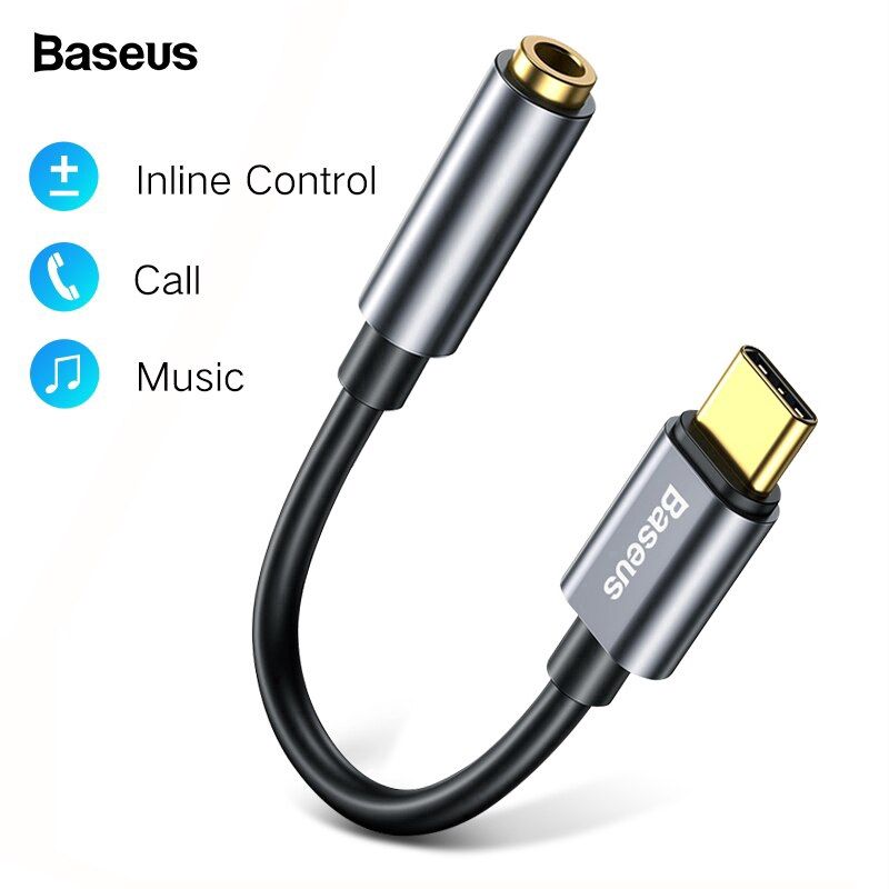 Baseus L54 Type-C To 3.5mm Aux Earphone Adapter