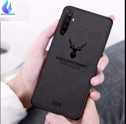 Realme XT Skinlee Soft  Luxuy Brand Cloth Texture Elk Back Deer Cloth Case
