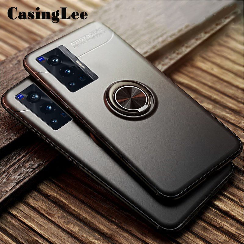 Casinglee for VIVO X70 Pro case Magnetic Finger Ring Holder Back cover for VIVO X70 Pro Cases 360 Degree Rotation Car Holder Magnetic For girls and Boys