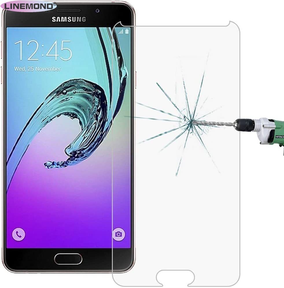 Tempered Film for Galaxy A7 (2017) / A720 0.26mm 9H Surface Hardness 2.5D Explosion-Proof Tempered Glass Screen Film Phone Accessories