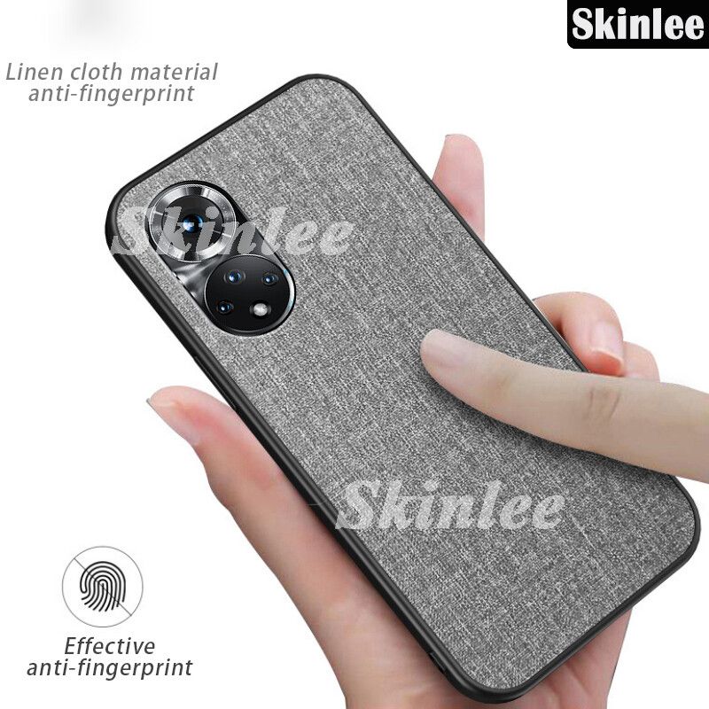 For Huawei P50 Phone Cases Cloth Patterned Case Vintage Business for Huawei P50 Case Ultra Slim Fashion Back Cover