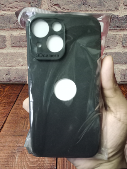 For Apple Iphone 13 Mini Premium Silicone Matte Soft Phone Case - Black - Phone Back Cover