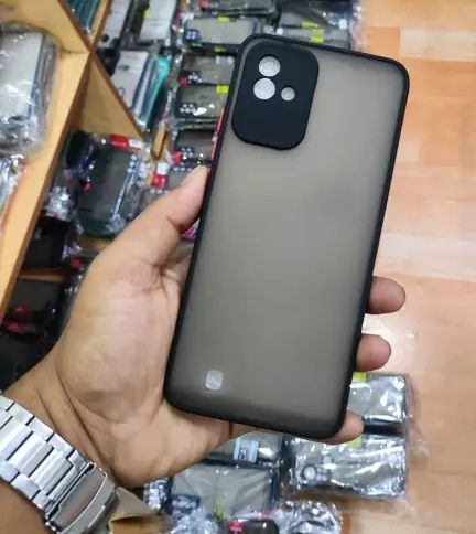 For Realme Nazro 50i - Luxurious Translucent Smoky Matte Shockproof Back Cover Case