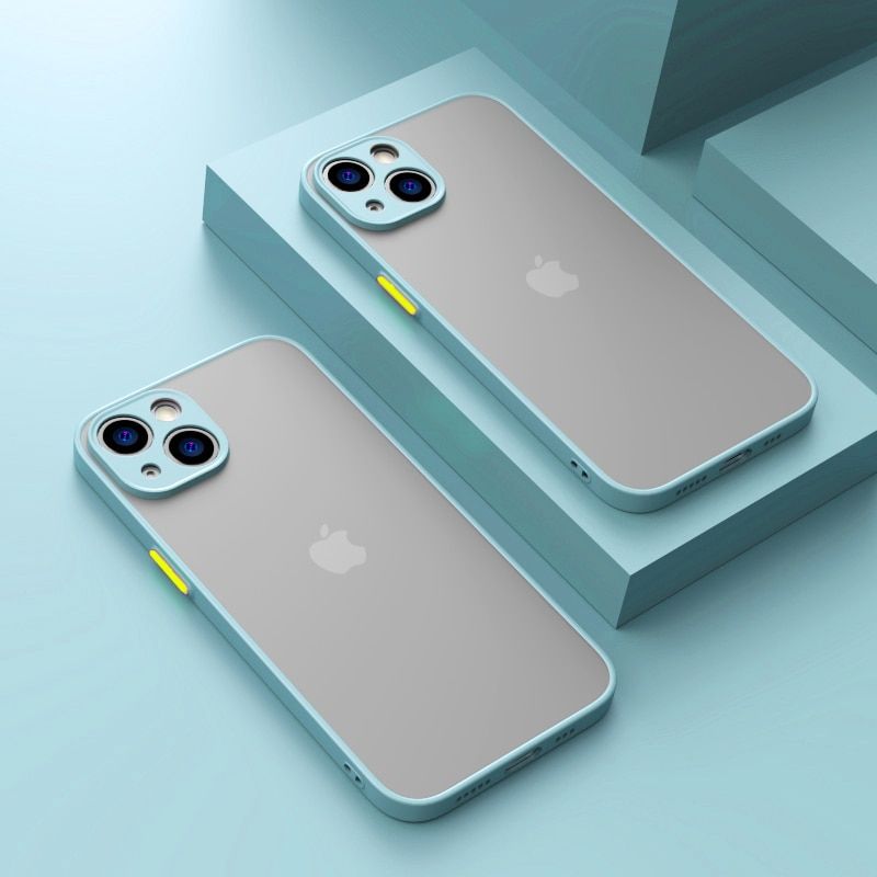 For iPhone 13 Pro Max Shockproof Bumper Clear Phone Case For iPhone 12 11 Pro Max XR X XS 7 8 Plus Soft Silicon Matte Hard Cover