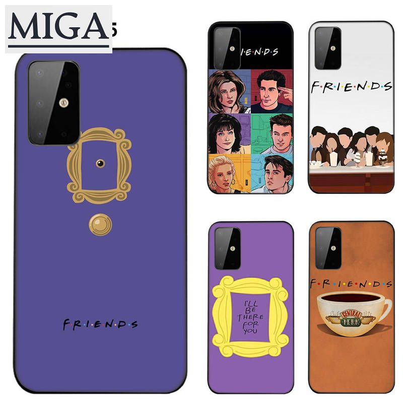 Samsung Galaxy S20 Fe Ultra S10E S8 S9 S10 Plus Lite S6 S7 Edge S20+ S10+ S9+ S8+ S20FE S20Ultra A11 A51 A71 Casing Phone Soft Case EL45 Friends Season Anti-drop phone Cover