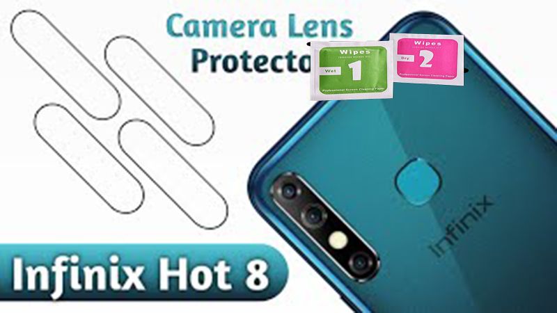 Infinix hot 8 Back Camera Lens Protector