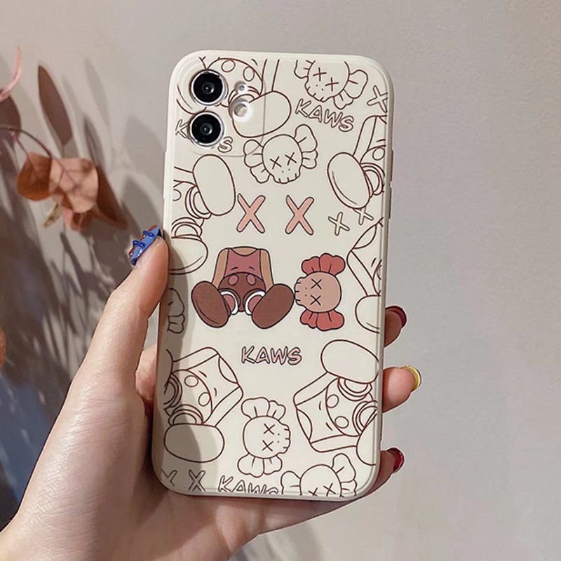Olige Case For Huawei Y7A Nova 7i 7SE 5T 4E Y9s Mate 30 20 P30 Lite P20 Pro Y9 Prime 2019 Honor 8X Trend Sesame Street Camera Protection Shockproof Silicone Cartoon Bear Soft Phone Case Cover
