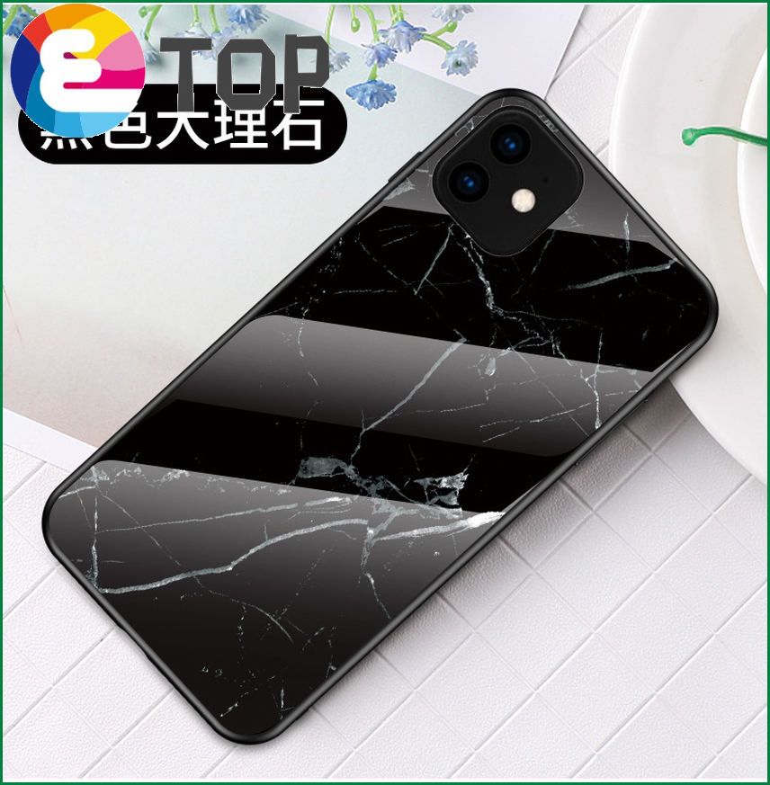 vivoX60Pro mobile phone shell new iqoo5 marble glass X50 protective sleeve suitable for Y72S9V21 creativity