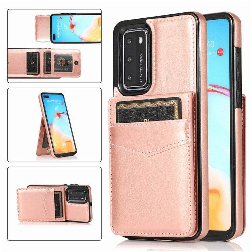 Leather Wallet Case for Huawei P30 P40 Mate 20 40 30 Pro Lite P Smart 2019 2021 Cover with Cards Holder Luxury Stand Phone Bags