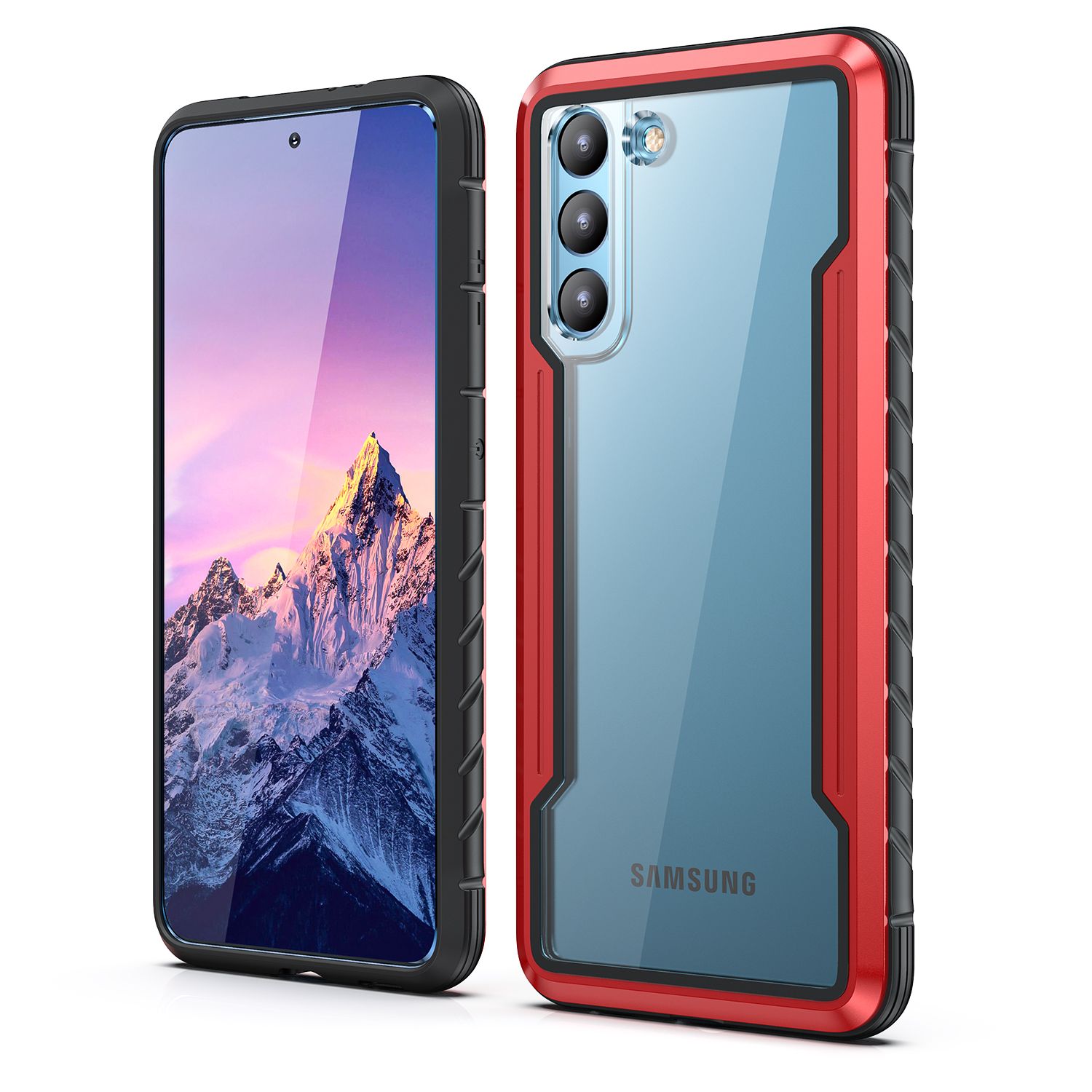 All-inclusive Anti-drop Mobile Phone Case Metal Mobile Phone Case For Series color