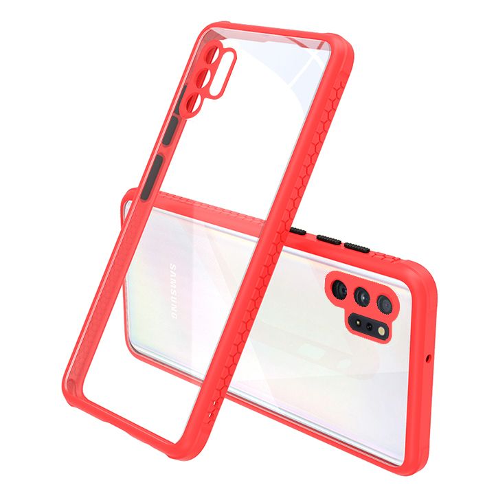 For Samsung Galaxy Note10+/Note10 Plus Camera Lens Protection Design Transparent Protective Shell  Suitable case