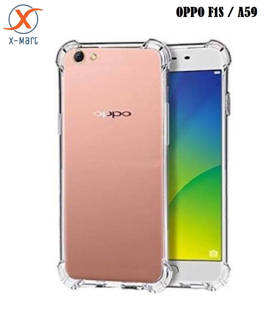 OPPO F1S Luxury airbag shockproof Protect back cover Soft Transparent TPU case