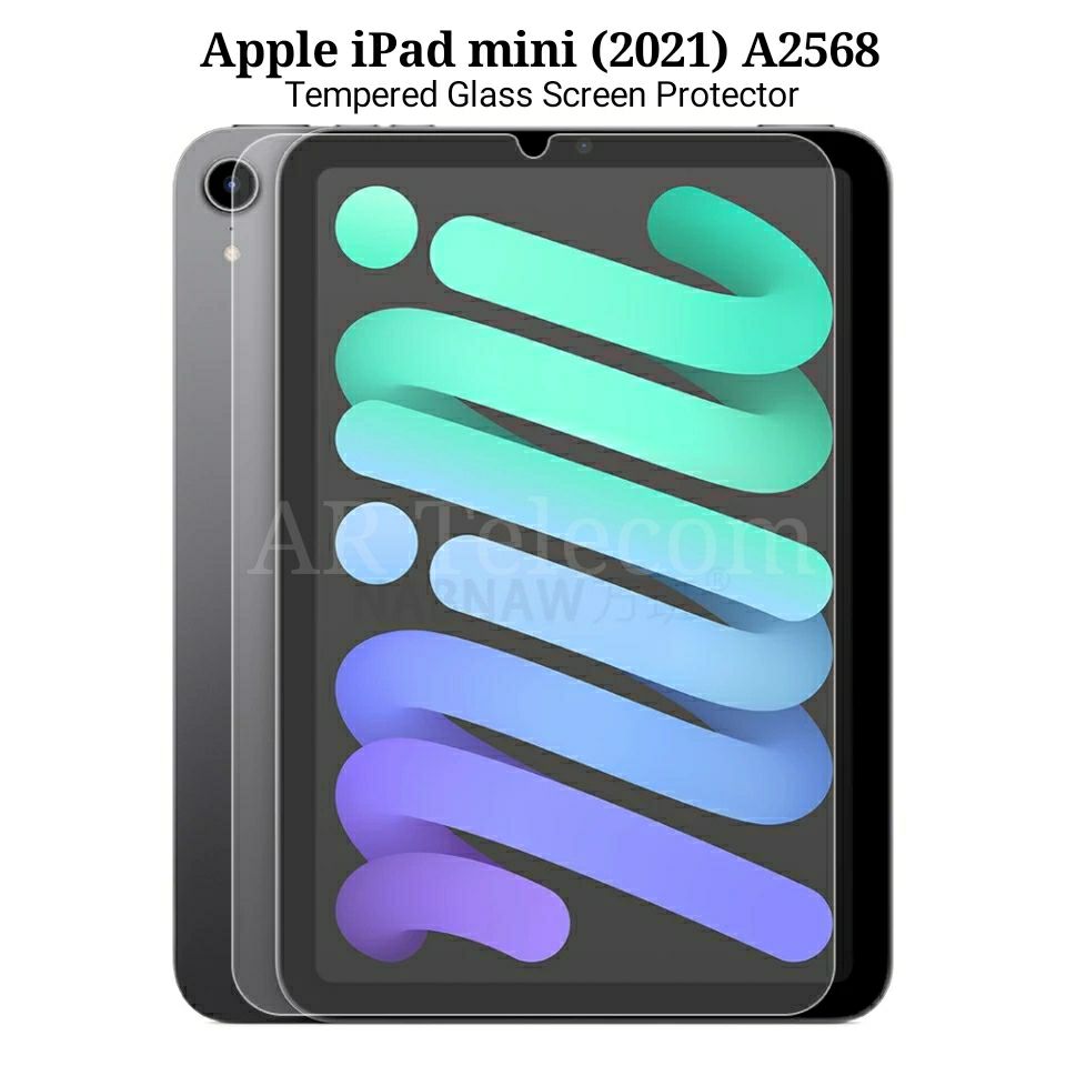 Apple iPad mini 6th generation (2021) A2568 8.3 inches Clear HD Tempered Glass Screen Protector For Apple iPad Mini 5 (A2126,A2124,A2125,A2133)