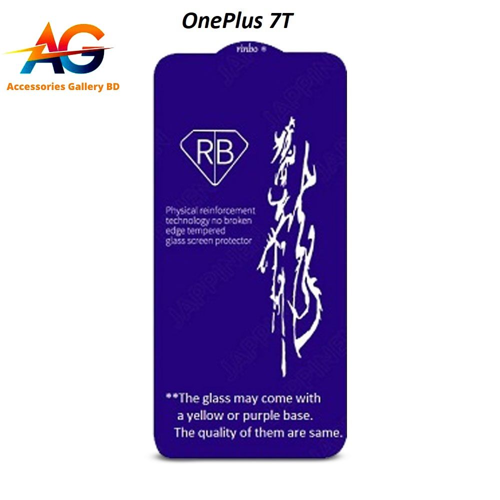 OnePlus 7T Rinbo Full Tempered Glass Screen Protector
