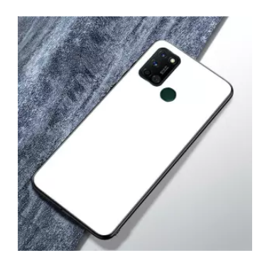 Realme C17 Luxurious Glass Case Back Cover