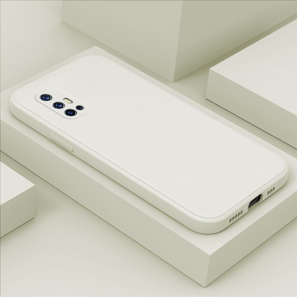 Hontinga for Vivo V17 Case Thin Soft Luxury Square Liquid Silicone Phone Case Candy Cover
