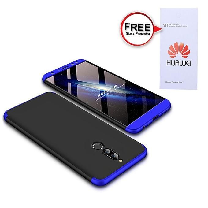 GKK 360 Degree Phone Case for Huawei Mate 10 Lite with Free Glass Protector