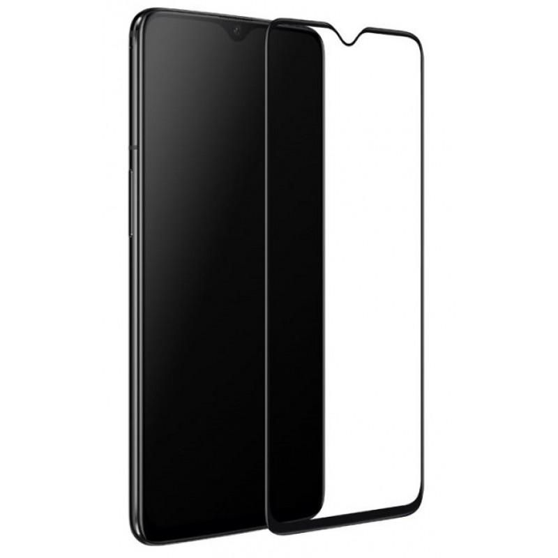 5D Glass Screen Protector for Oneplus 6T  -Black