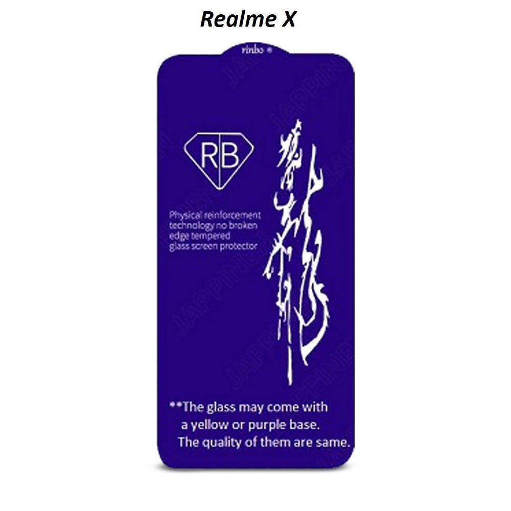 Realme x Rinbo Full Tempered Glass Screen Protector