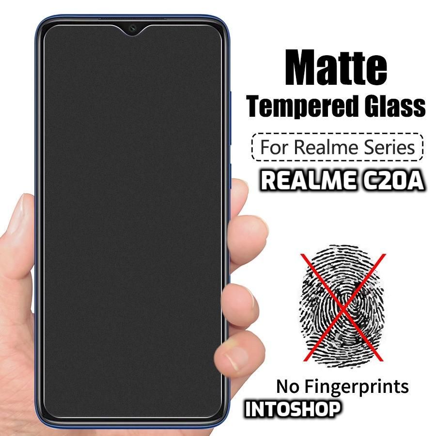 Matte Tempered Glass For Realme C20A
