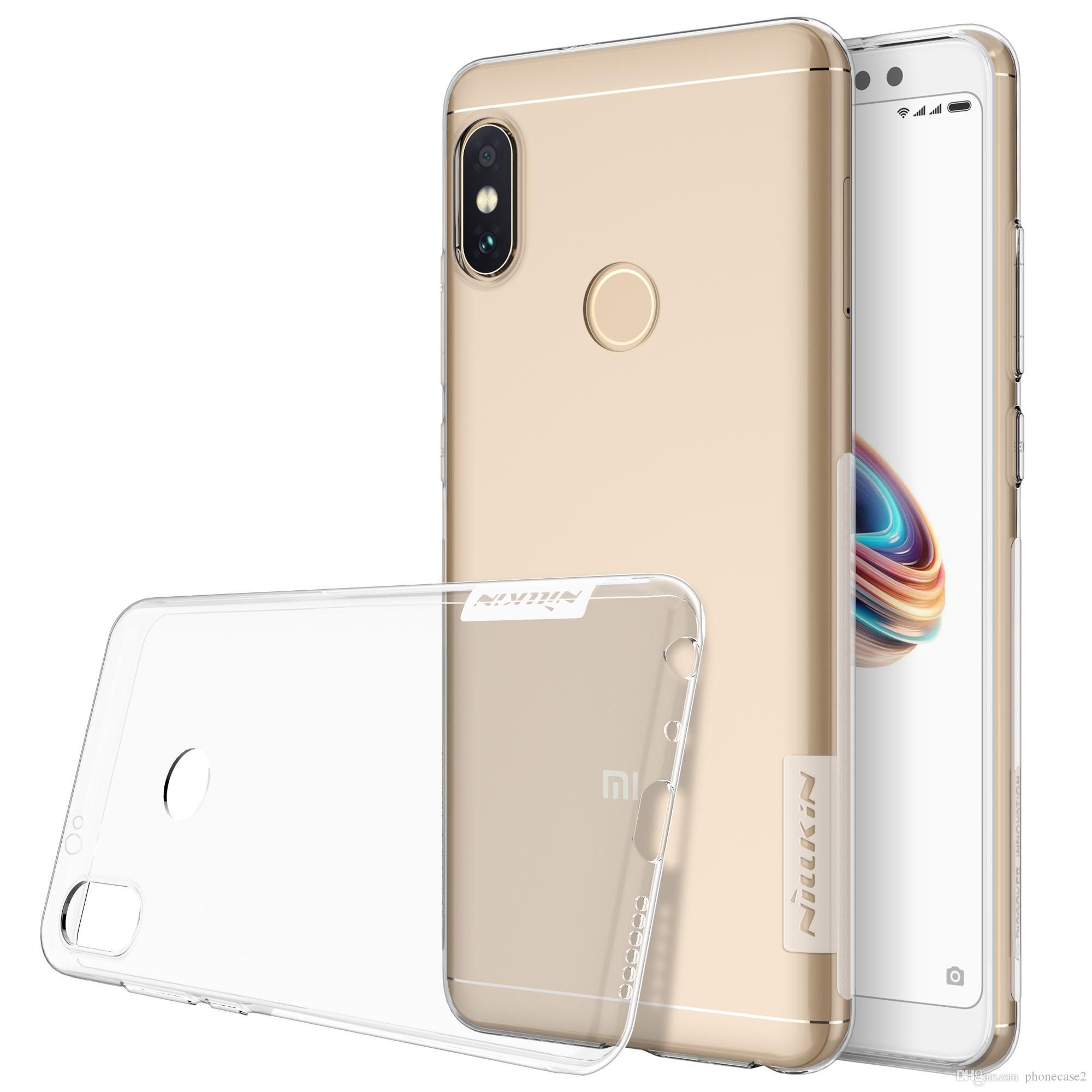 For Redmi Note 5 / Note 5 Pro Premium Silicone TPU Case Crystal Clear Soft Cover
