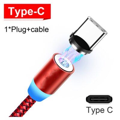 Magnetic Charger Cable Fast Charging USB Type C Cable For Philips Xenium X598,X588 /Vernee M8 Pro,X1,Active,Apollo 2,Apollo X ,X