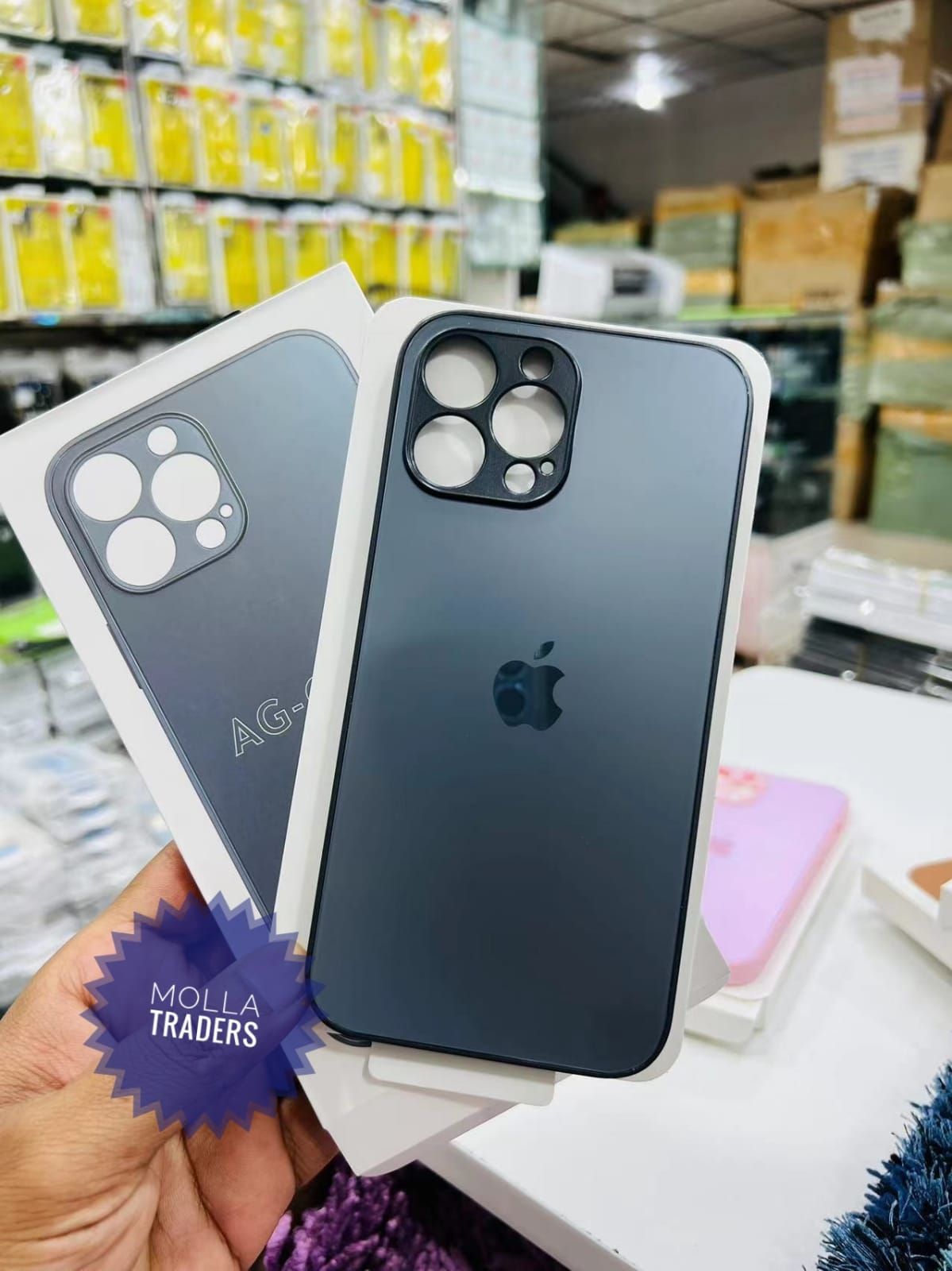 For Apple iPhone 12 Pro Max Matte Finishing protective back cover