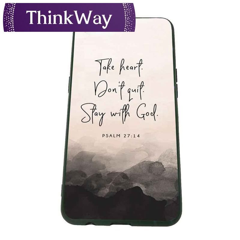 Bible Verse Jesus Christ Quotes Floral 2 for OPPO A12e A3s Phone Case  Cover Casing Heat Dissipation