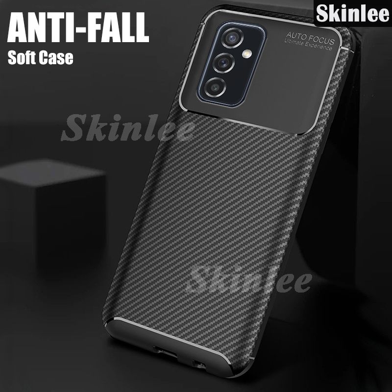 Phone Case Samsung Galaxy F23 Shockproof Soft Carbon Fiber Design Heat Dissipation All Inclusive Ultra-thin Soft Cover for Samsung F23 Back Cover Wire Drawing Cases