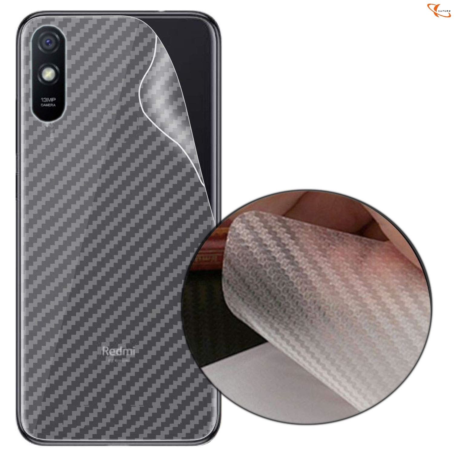 For Xiaomi Redmi 9A Sticker Protective Film Carbon Fiber Back Cover Screen ProtectorFor Xiaomi Redmi 8A Sticker Protective Film Carbon Fiber Back Cover Screen Protector