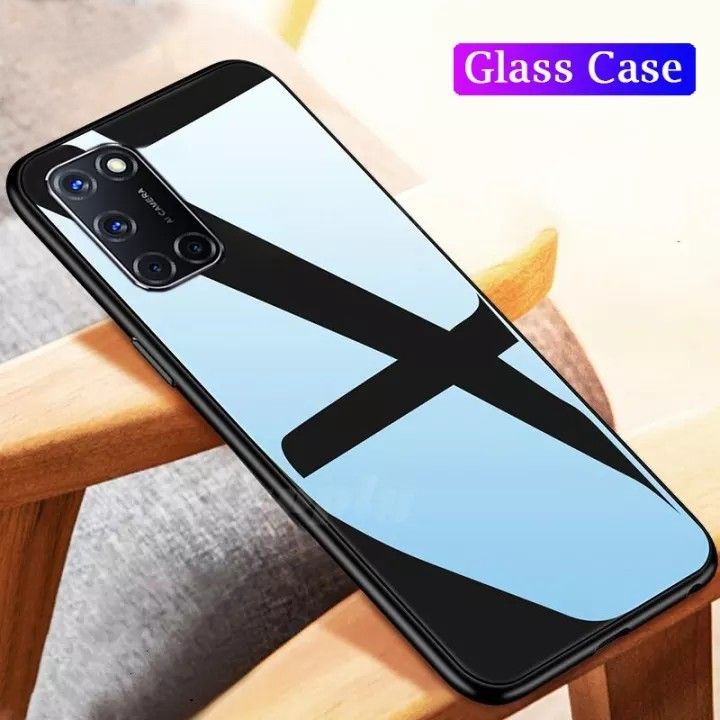 Oppo A92 / Oppo A52 / Oppo A72 HONG KONG DESIGN Scratchproof Tempered Glass Cover Case