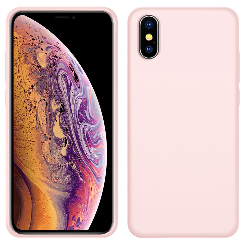 Liquid Silicone Soft Cover For Apple iPhone XS Shockproof Phone Case