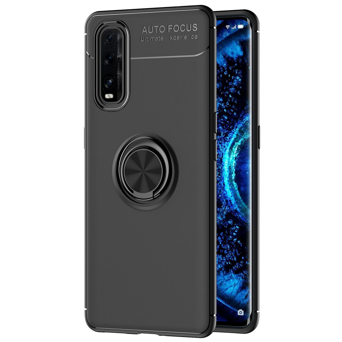 Shockproof Case For OPPO Find X2 Phone Case Ring Stand Phone Back Cover