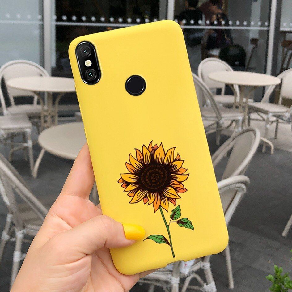 For Xiaomi Mi A2 lite Case Xiaomi MiA2 Lite Back Cover 5.84\" TPU Matte Fashion Phone Case For Xiomi Mi A 2 lite Funda Redmi6 Pro