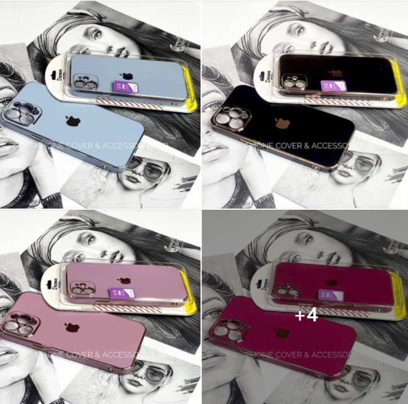 Deozoes / Mycase electroplating colorful tpu case available for iphone 11 / 11 Pro Max / 12 / 12 Pro Max/ 13 /13 Pro / 13 Pro Max
