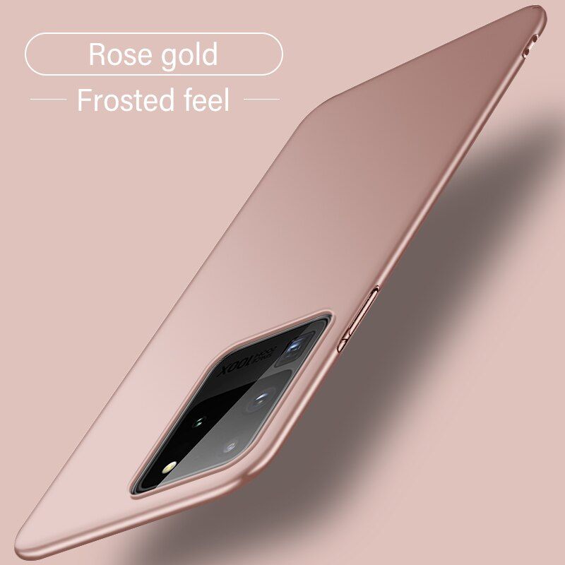 Ultra-thin Magnetic Hard Matte PC Phone Case For Samsung Galaxy S21 S20 FE S10 E S9 Note 20 10 9 8 Plus Frosted Protection Cover