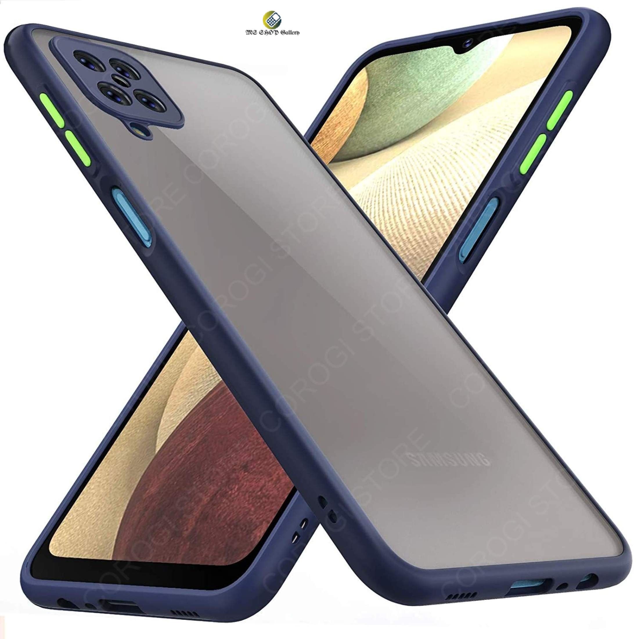 Samsung Galaxy M62 / Samsung Galaxy F62 - Soft  Silicone Bumper Luxurious Translucent Smoky Matte Shockproof Back Cover Case - মোবাইল ফোন - Phone