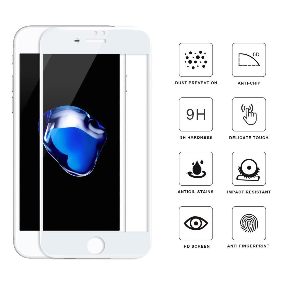 iPhone 6 - 5D Tempered Glass Screen Protector