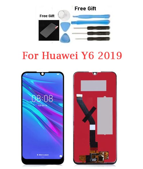 Replacement for Huawei Y6 2019 LCD Display+Touch Screen Mobiles Digitizer Assembly Replacement