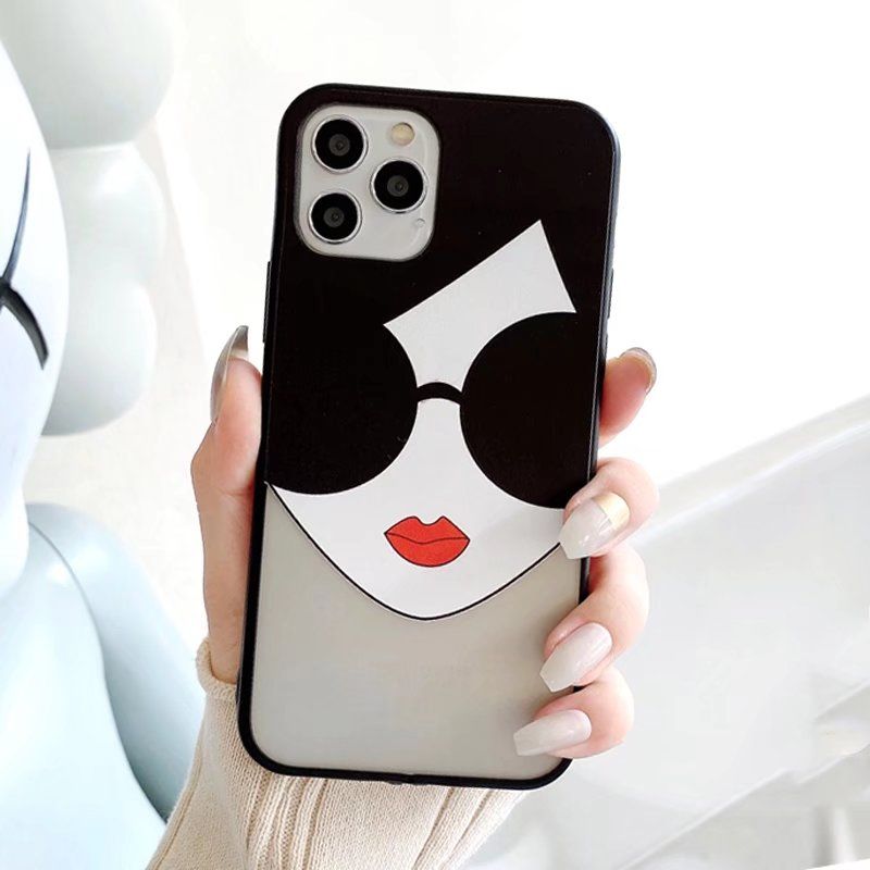Olige Case For  Vivo Y33s Y21 V21E V21 V20 Pro V20se Y51 S1 Pro V17 V19 Neo X50 V11 Pro V11i Y20 Y20i Y20s Y12s Y12 Y15 Y17 Y19 Y30 Y50 Y95 Y91 Y93 V9 Youth Soft Phone Case Trend Fashion Girl Sunglasses Colorful Tags Matte Shockproof Silicone Cover